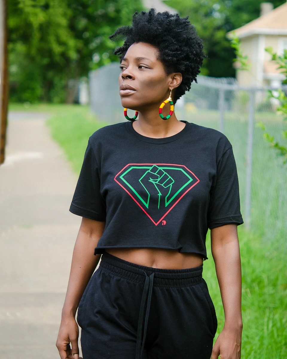 Super Black Power Fist RBG T-shirt