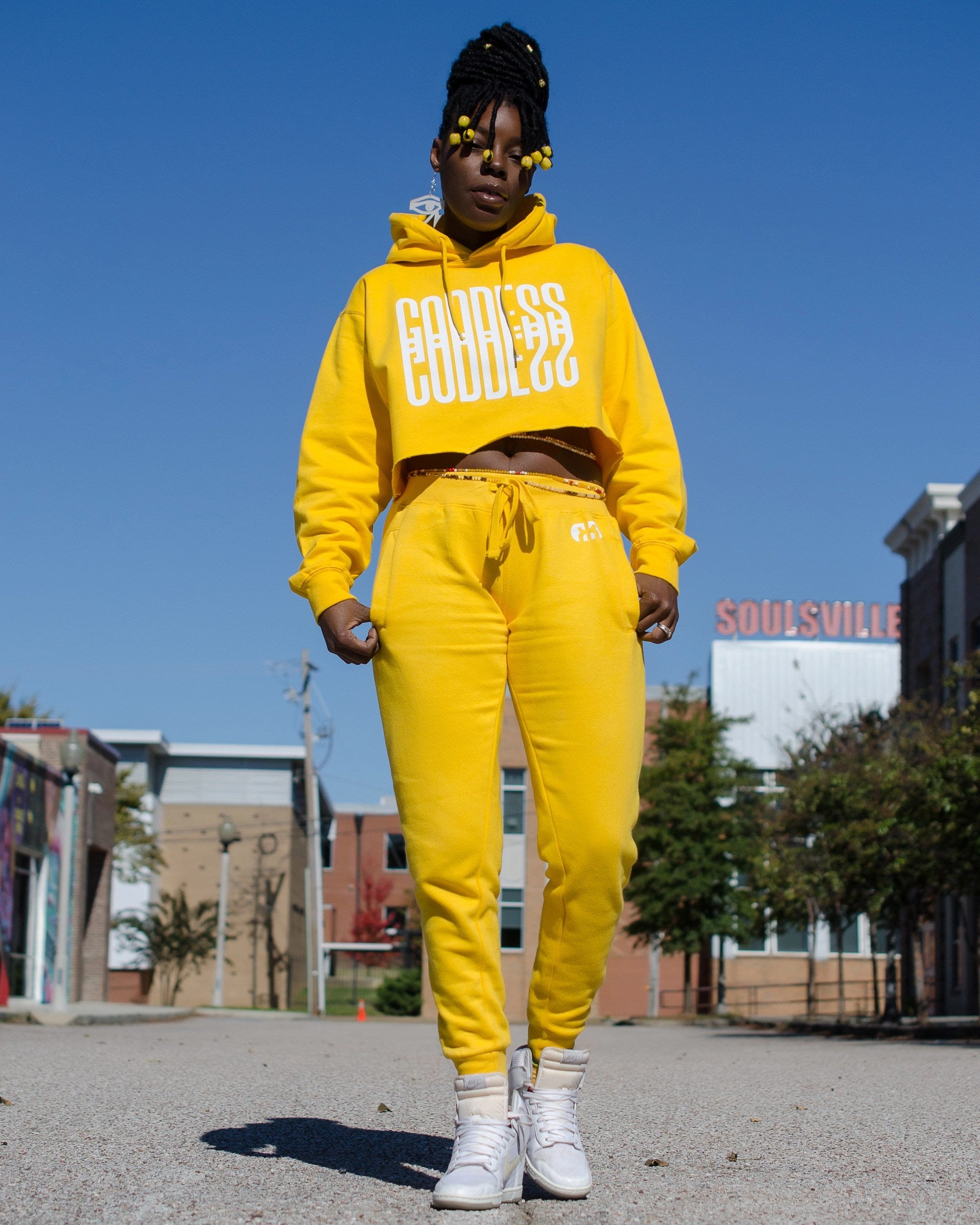 Yellow Sun Joggers