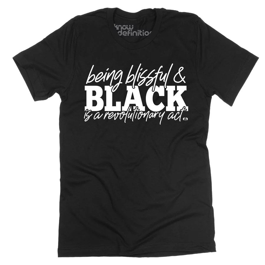 Blissful &amp; Black T-shirt