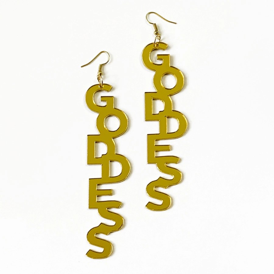 Goddess Gold Earrings