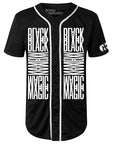 Black Woman Magic Baseball Jersey