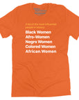 Most Influential in History T-shirt