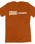 Sweet Potato > pumpkin T-shirt