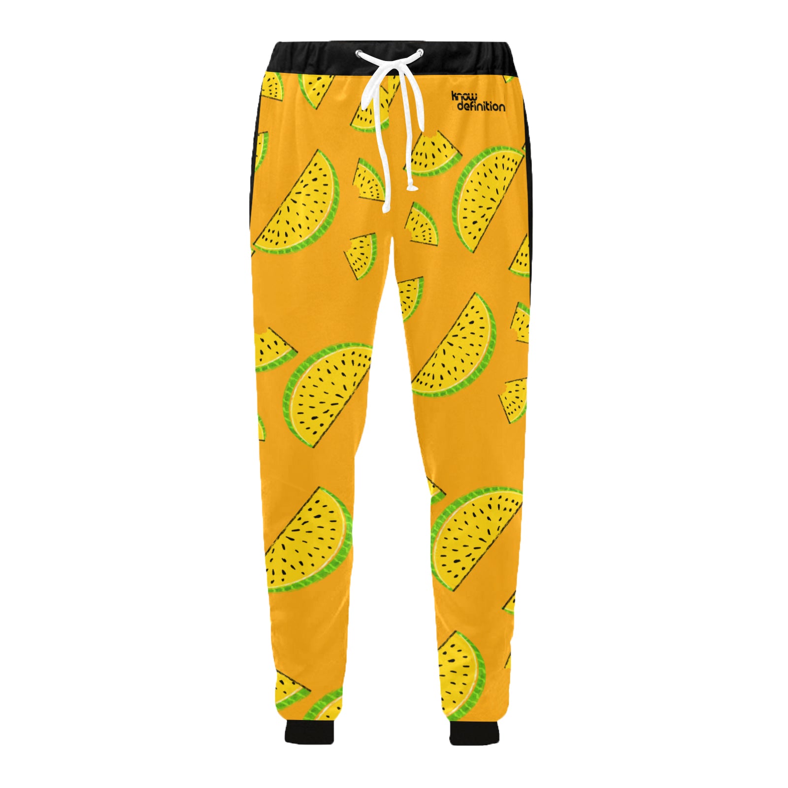 Yellow Watermelon Joggers