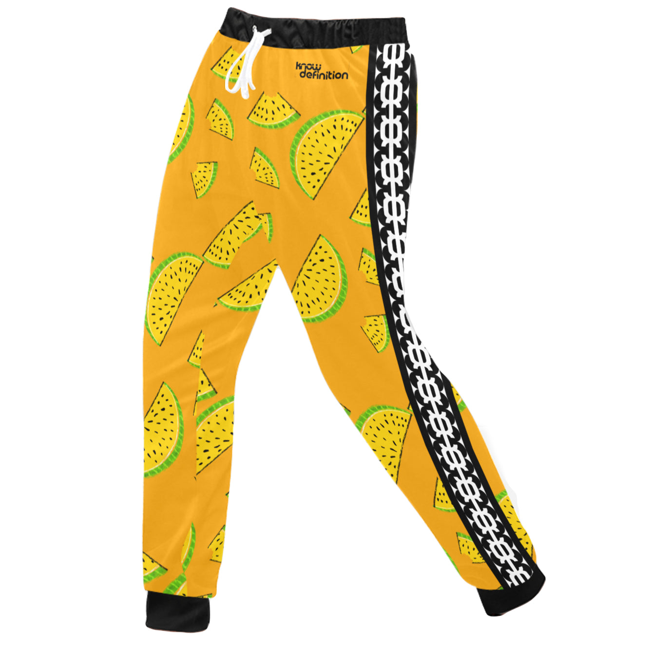 Yellow Watermelon Joggers