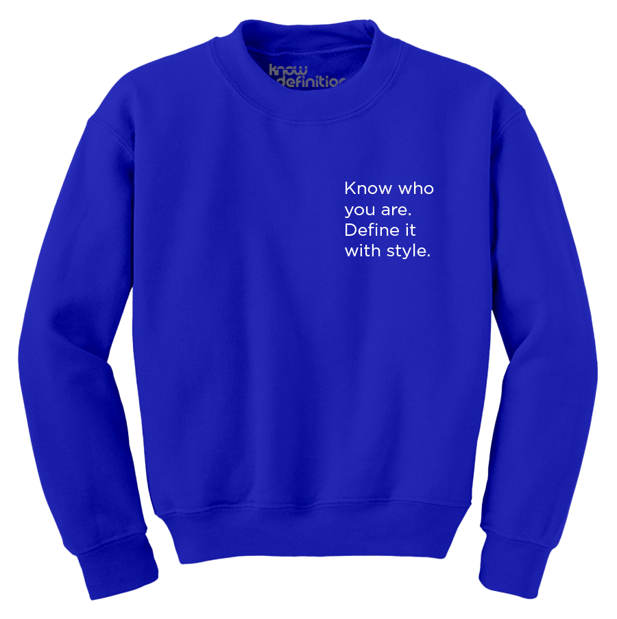 Signature Pocket Sweatshirt – Know Definition