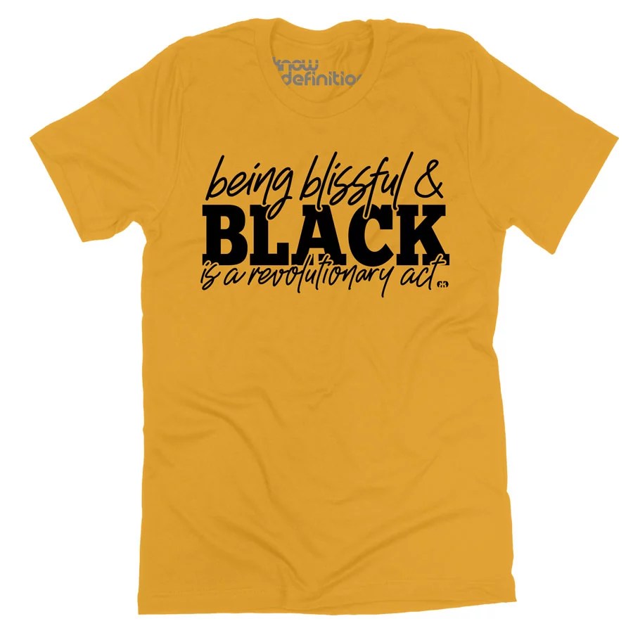 Blissful &amp; Black T-shirt