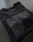 Black AF on Black T-shirt